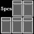 Graded Card Slab 35pt Acrylic Card Case Holders with Label Slot Trading Card Protectors for Sports Baseball Game Cards Display
