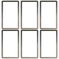 6PCS FIT for-PSA Graded Card cover TPU Bumper Gradient HighQuality Protector CASE PREMIUM Slab Guard dual color gradient glitter