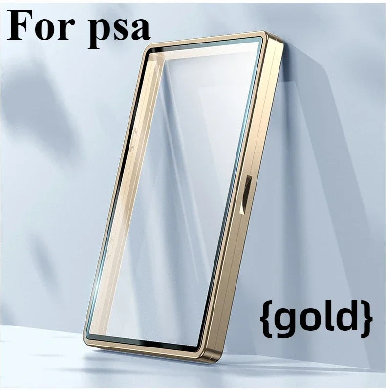 1pc Graded Card Slab Bumper for Standard PSA BGS Slab Case Metal Frame Case for Graded Slabs Grip Edge Protection Card Protector