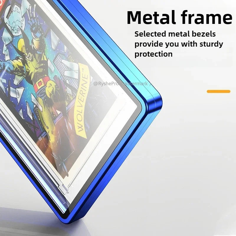 1pc Graded Card Slab Bumper for Standard PSA BGS Slab Case Metal Frame Case for Graded Slabs Grip Edge Protection Card Protector