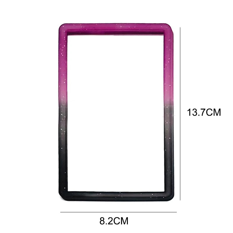 Gradient Silicone Bumper Case Guard Protector Display Sleeves Skin TPU for PSA 35PT Graded Card Slab Sports Game Storage Holder