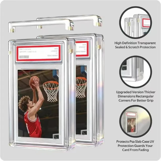 High  Quality Acrylic Graded Card Protector Slab Display Case Compatible with PSA BGS CGC TCG Cards
