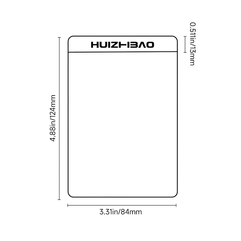 50pcs Semi Rigid Card Holders -  Sleeves Fit Standard Grading Cards Baseball Cards for Graded Card Submittions Thicker material